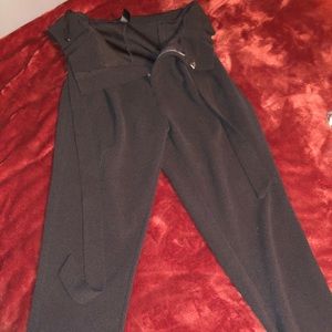 Black elegant pants